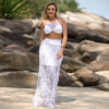 Saida de Praia Saia Longo Renda