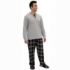 Pijama Manga Longa Masculino Flanela