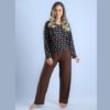 Pijama Manga Longa Liganete Feminino