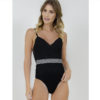 Body S/ Bojo Alça Microf./Renda/Tule
