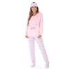 Pijama Manga Longa Feminino Plush