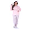 Pijama Manga Longa Feminino Plush