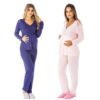 Pijama Manga Longa Feminino Entre Aberto PV