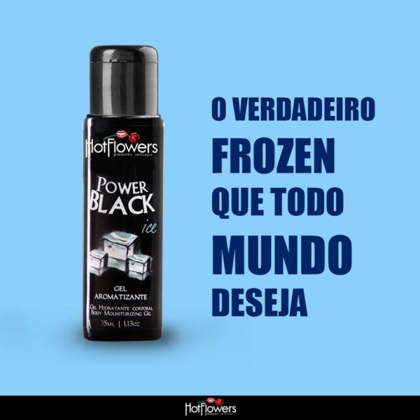 Gel Aromatizante Sabor/Aroma Power Black Ice