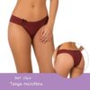 Calcinha Tanga Lateral Dupla Microfibra