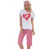 Pijama Capri Algodão Feminino