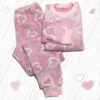 Pijama Manga Longa Feminino Fechado Fleece
