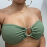 Busto de Biquíni Sem Bojo Com Metal Lycra