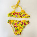 Conjunto de Biquíni Infantil Top Nó Central Lycra Conjunto de Biquíni Infantil Top Nó Central Lycra