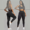 Legging Peluciada Com Bolso Poliéster