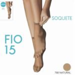 Meia Soquete Fio 15 UN Lycra