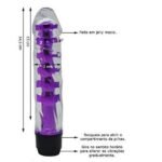 Vibrador C/ Capa Peniana14,5cm UN ABS