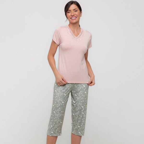 Pijama Capri M/C Viscolycra