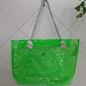 Bolsa de Praia Com Ziper Plástico