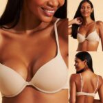 Sutiã Básico Com Bojo Alça Fixa Push-Up Microfibra