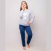 Pijama Manga Longa Feminino Fechado PV