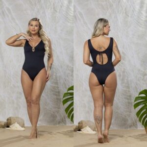 Maiô Alça Fixa Bojo Removível Lycra