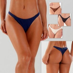 Calcinha de Biquíni Fio Dental Fita Lycra