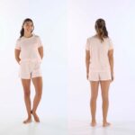 Short Doll Manga Curta Algodão Short Doll Manga Curta Algodão