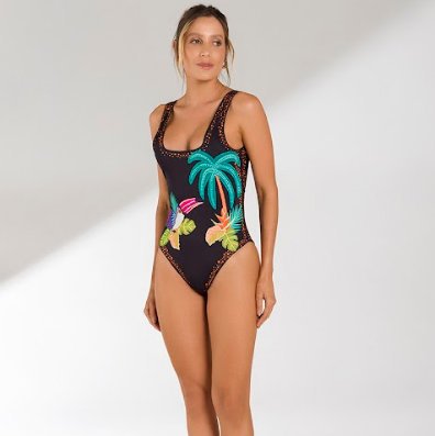 Maiô Alça Fixa Bojo Removível Lycra Maiô Alça Fixa Bojo Removível Lycra