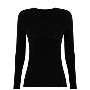 Blusa M/L Gola Redonda Poliamida