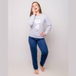 Pijama Manga Longa Feminino Fechado PV Pijama Manga Longa Feminino Fechado PV