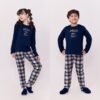 Pijama Manga Longa Infantil Ma Suede