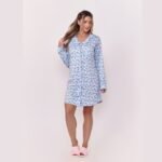 Camisola M/L Aberto de Botões Suede