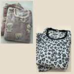 Pijama Manga Longa Feminino Fleece