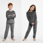 Pijama Manga Longa Unisex Fechado Fleece
