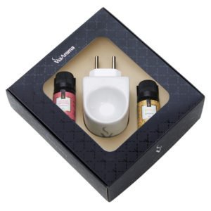 Aromatizador Elétrico Kit Flor Cerejeira/Vanilla Porcelana