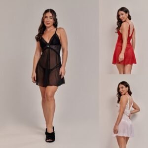 Camisola Curta S/Bojo Al&ccedil;a Tule