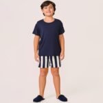 Pijama Manga Curta Infantil Ma Viscose Pijama Manga Curta Infantil Ma Viscose